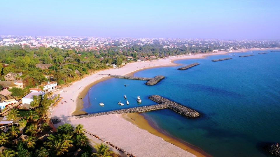 Saly et la Petite Côte vues du ciel